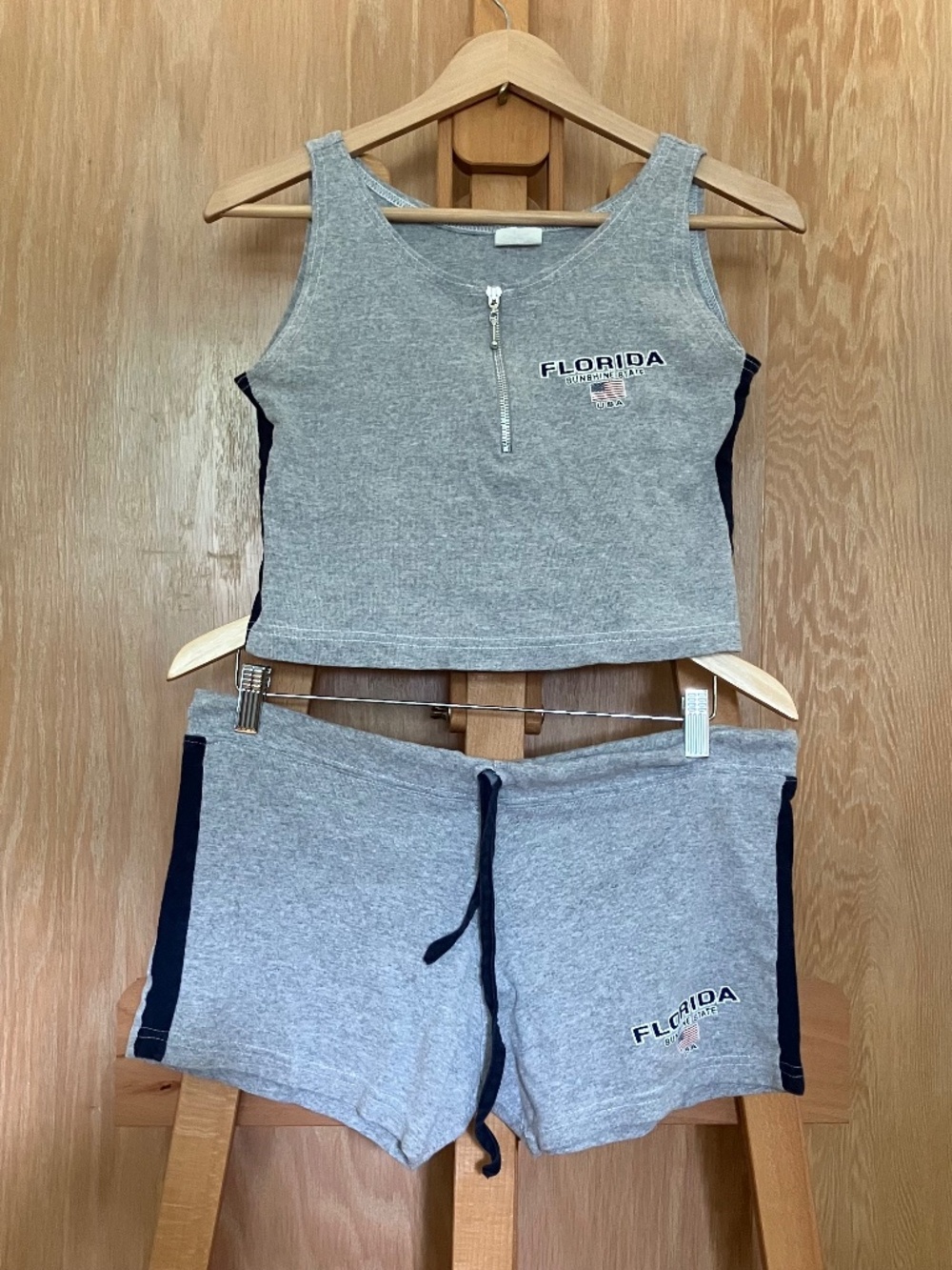 Y2K Florida coverup tank and shorts set!